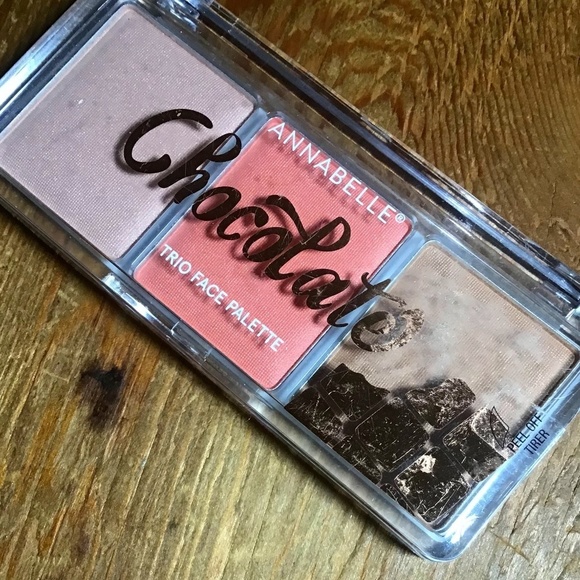 Anabelle chocolate trio face pallet, blush bronze - Picture 1 of 5